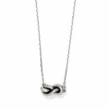 Load image into Gallery viewer, Brighton Interlok Single Knot Petite Necklace
