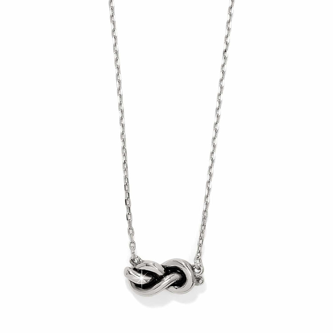 Brighton Interlok Single Knot Petite Necklace