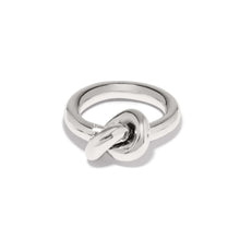 Load image into Gallery viewer, Brighton Interlok Single Knot Ring -Silver
