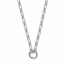 Load image into Gallery viewer, Brighton Isadora Dot Link Open Charm Ring Necklace

