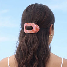 Load image into Gallery viewer, Teleties Flat Round Clip -Just Keep Swimming
