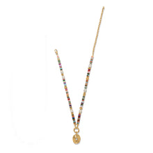 Load image into Gallery viewer, Brighton Kosmos Chroma Token Charm Necklace
