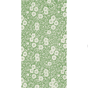 H&C Guest Napkins -Green Calico