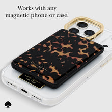 Load image into Gallery viewer, Kate Spade MagSafe Portable Charger -Tortoise
