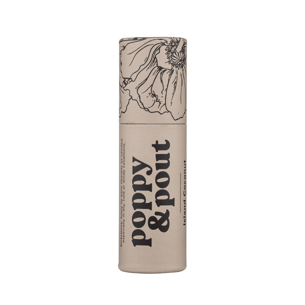 Island Coconut Flower Powered Lip Balm