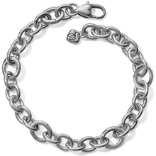 Load image into Gallery viewer, Brighton Luxe Link Charm Bracelet -Silver
