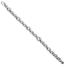 Load image into Gallery viewer, Brighton Luxe Link Charm Bracelet -Silver
