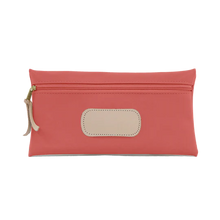 Load image into Gallery viewer, Jon Hart Large Pouch -Coral
