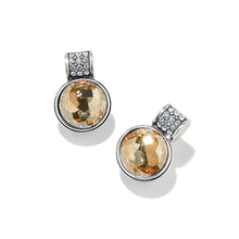 Load image into Gallery viewer, Brighton Meridian Aurora Petite Post Earrings -Silver/Gold

