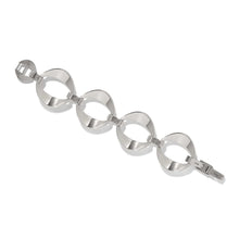 Load image into Gallery viewer, Brighton Meridian Classic Crescent Bracelet -Silver
