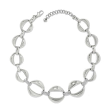 Load image into Gallery viewer, Brighton Meridian Classic Crescent Link Necklace -Silver
