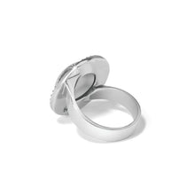 Load image into Gallery viewer, Brighton Meridian Geo Dew Domed Ring
