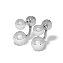 Load image into Gallery viewer, Brighton Meridian Petite Sphere Post Drop Earrings -Silver

