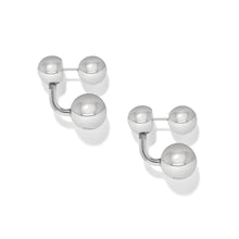 Load image into Gallery viewer, Brighton Meridian Petite Sphere Post Drop Earrings -Silver
