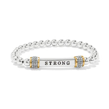 Load image into Gallery viewer, Brighton Meridian Strong Two Tone Stretch Bracelet
