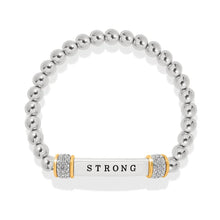 Load image into Gallery viewer, Brighton Meridian Strong Two Tone Stretch Bracelet
