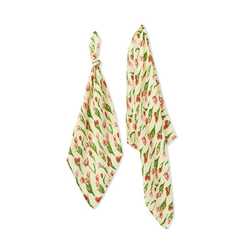 MilkBarn Burp Cloths -Tulip