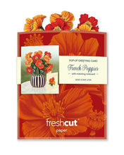 Load image into Gallery viewer, Flower Bouquet Card -French Poppies
