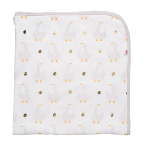 Soothing Swaddle Blanket in mummy goose