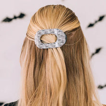 Load image into Gallery viewer, Teleties Mummy Knows Best Flat Round Hair Clip
