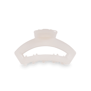 Teleties Open Hair Clips -Coconut White
