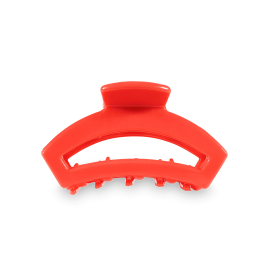 Teleties Open Hair Clips -Coral