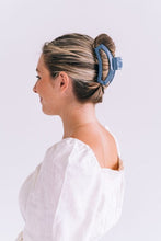 Load image into Gallery viewer, Teleties Open Hair Clips -Denim
