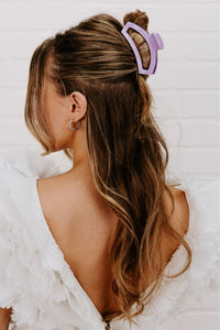 Teleties Open Hair Clips -Lilac You