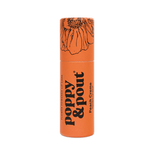 Load image into Gallery viewer, Peach Creme Flower Powered Lip Balm
