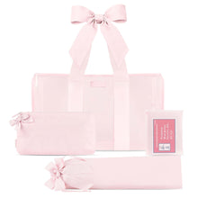 Load image into Gallery viewer, Mahjong Jelly Tote Set -Ballet Pink Bow
