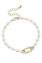 Load image into Gallery viewer, Piper Freshwater Pearl Charm Bracelet Base
