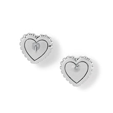 Load image into Gallery viewer, Brighton Pretty Tough Petite Heart Post Earrings
