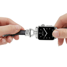 Load image into Gallery viewer, Brighton Pretty Tough Reversible Watch Band -Black/White
