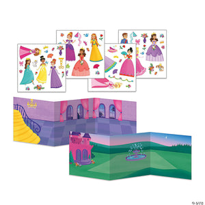 Reusable Sticker Tote -Princess