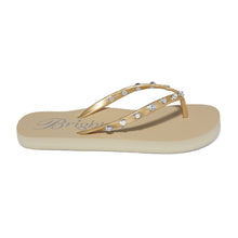 Load image into Gallery viewer, Brighton Golden Flip Flop
