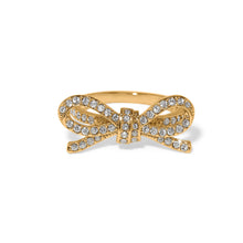 Load image into Gallery viewer, Brighton Illumina Bow Ring -Gold
