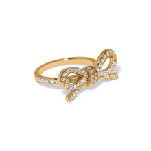 Load image into Gallery viewer, Brighton Illumina Bow Ring -Gold
