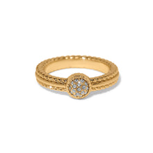 Load image into Gallery viewer, Brighton Illumina Celeste Dome Ring -Gold
