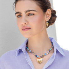 Load image into Gallery viewer, Brighton One Heart Multi Heart Bead Necklace

