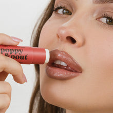 Load image into Gallery viewer, Raspberry Creme Flower Powered Lip Balm
