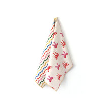 Load image into Gallery viewer, Reversible Microfiber Hand Towel -Ribbon Bloom
