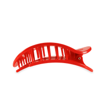 Load image into Gallery viewer, Teleties Flat Round Clips -Rudolph Red
