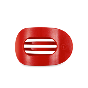 Teleties Flat Round Clips -Rudolph Red