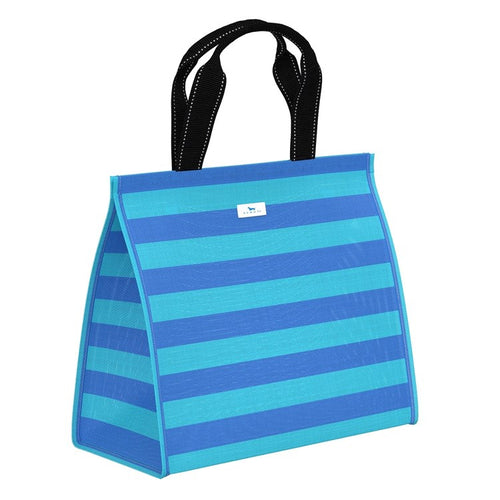 Cold Shoulder French Blue and Pool