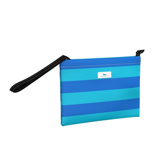 Cabana Clutch French Blue and Pool