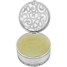 Load image into Gallery viewer, Brighton Skribbel Round Trinket Box
