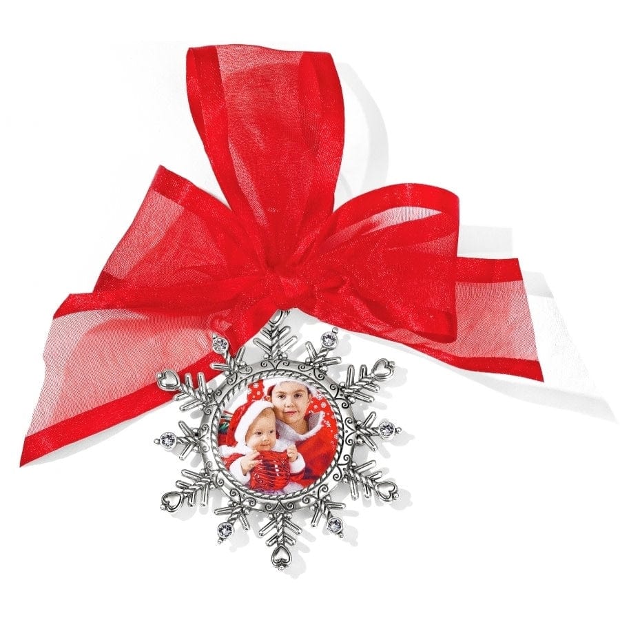 Brighton Holiday Snowflake Photo Ornament