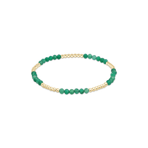 enewton Blissful Gemstone Bracelet -Green Onyx