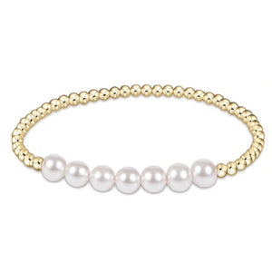 enewton Bliss Gemstone Bracelet -Pearl -6mm