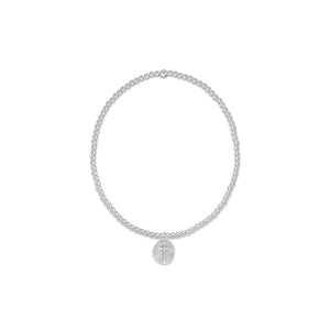 enewton Classic Sterling Bead Bracelet -2mm -Inspire Small Sterling Charm